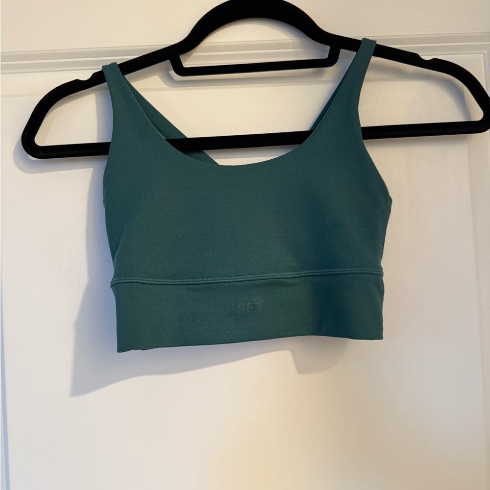 SET Active Teal Athletic Top